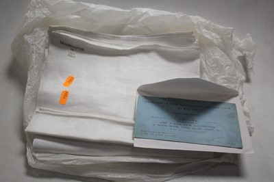 Lot 572 - A set of four cotton napkins marked...