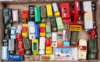 Lot 1450 - A collection of mixed Matchbox, Husky, Corgi,...