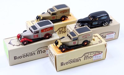 Lot 916 - A collection of four boxed Brooklin 1/43 scale...