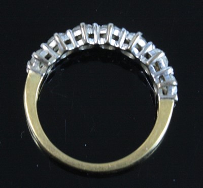 Lot 2525 - An 18ct yellow and white gold, diamond...