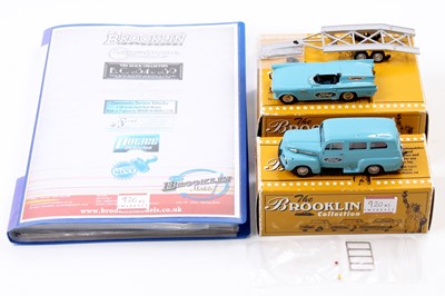 Lot 920 - A Brooklin models 1/43 scale white metal...