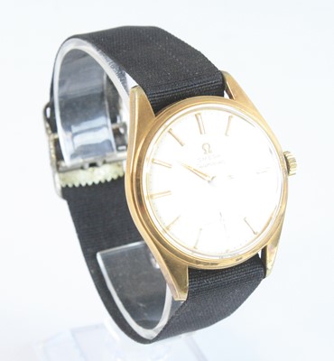 Lot 2540 - A gold plated Omega Seamaster automatic...