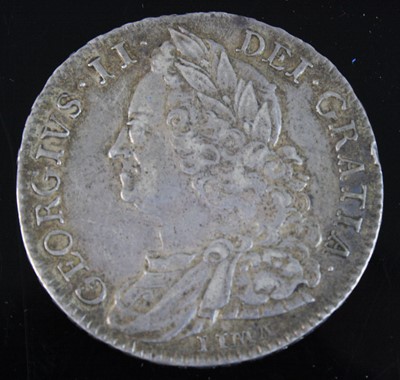 Lot 2242 - Great Britain, 1746 half crown, George II bust...