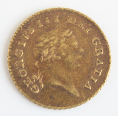 Lot 2207 - Great Britain, 1810 gold third guinea, George...