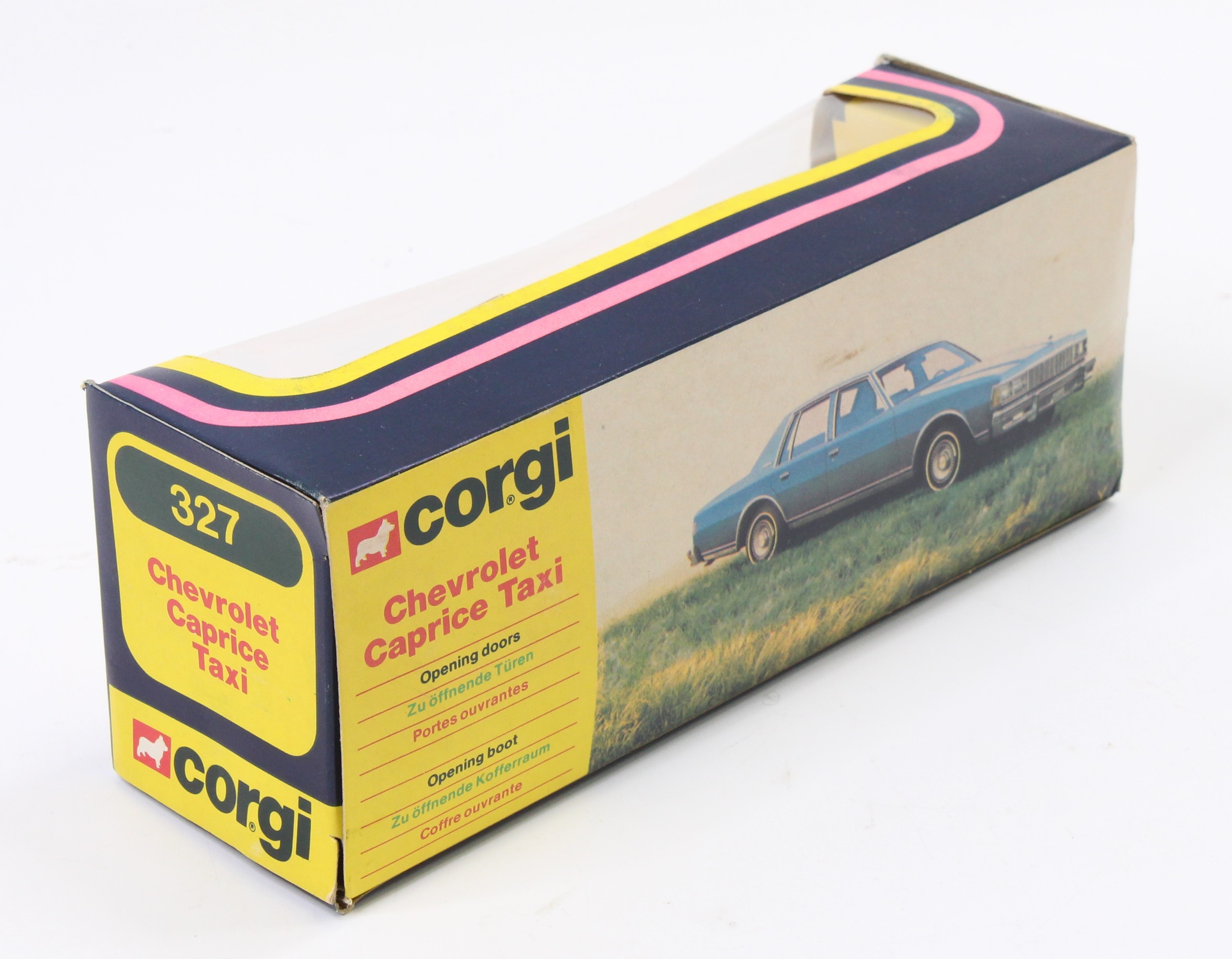 Lot 1289 - Corgi Toys No. 327 Chevrolet Caprice Taxi