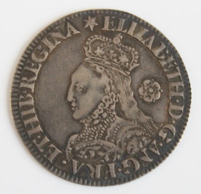 Lot 2446 - England, 1562 sixpence, Elizabeth I...