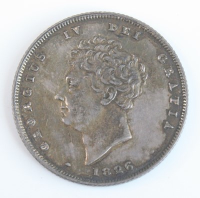 Lot 2229 - Great Britain, 1826 shilling, George IV second...