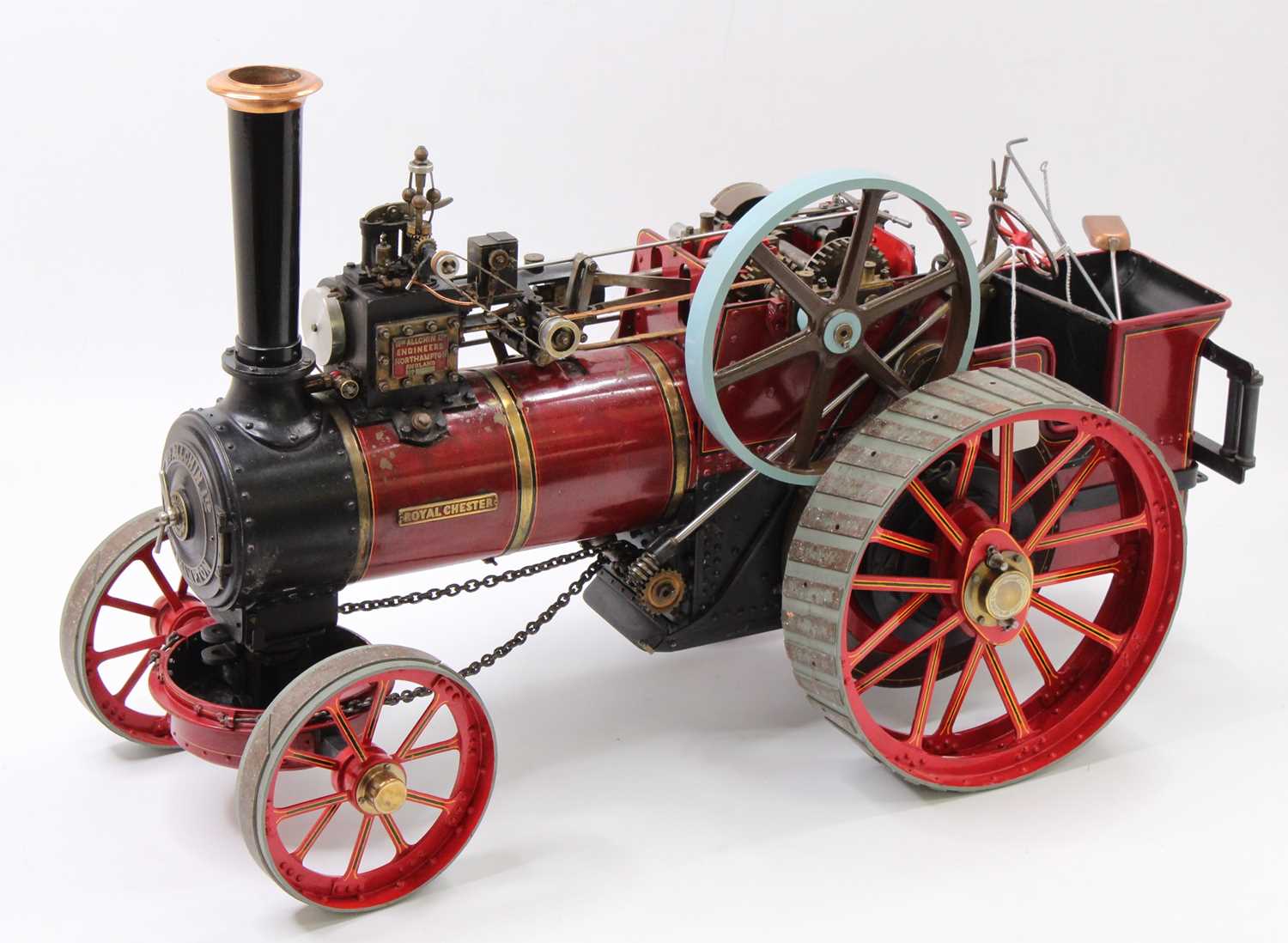 Lot 107 - A 1.5 inch scale coal fired Allchin Traction...