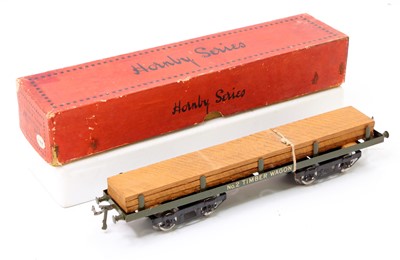 Lot 245 - 1924-5 Hornby No.2 Timber wagon, LNER, olive...