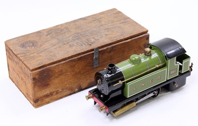 Lot 249 - Bowman 0-4-0 live steam large tank loco. Total...