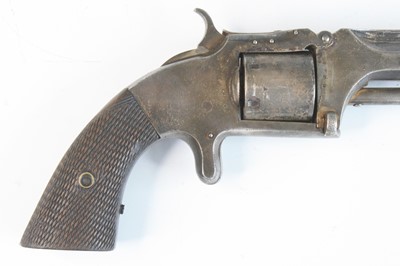 Lot 596 - A 19th century unmarked Smith and Wesson .32...