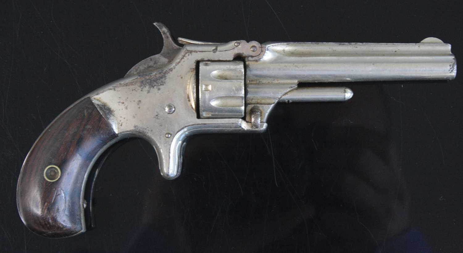 Lot 584 - A 19th century Smith & Wesson .32 calibre...