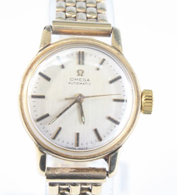 Lot 2567 - A vintage lady’s 9ct gold Omega wristwatch,...