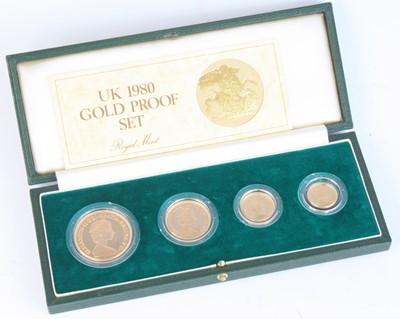 Lot 2312 - Great Britain, Royal Mint UK 1980 Gold Proof...