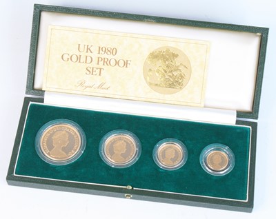 Lot 2407 - Great Britain, Royal Mint UK 1980 Gold Proof...