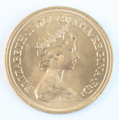 Lot 2296 - Great Britain, 1979 gold full sovereign,...