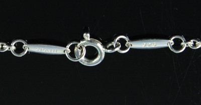 Lot 2586 - A Tiffany & Co silver bracelet designed by...