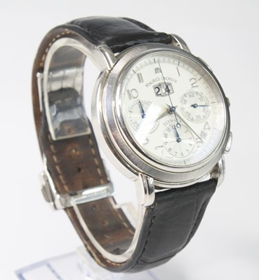 Lot 2589 - A gent's Maurice Lacroix Masterpiece Flyback...