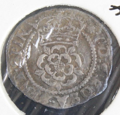 Lot 2116 - England, James I (1603-25), half groat, obv:...