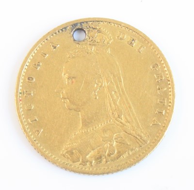 Lot 2211 - Great Britain, 1887 gold half sovereign,...