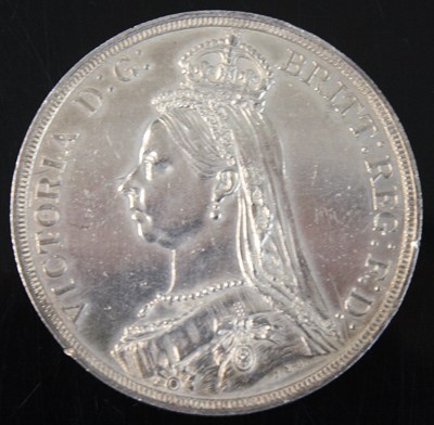 Lot 2220 - Great Britain, 1887 crown, Victoria jubilee...