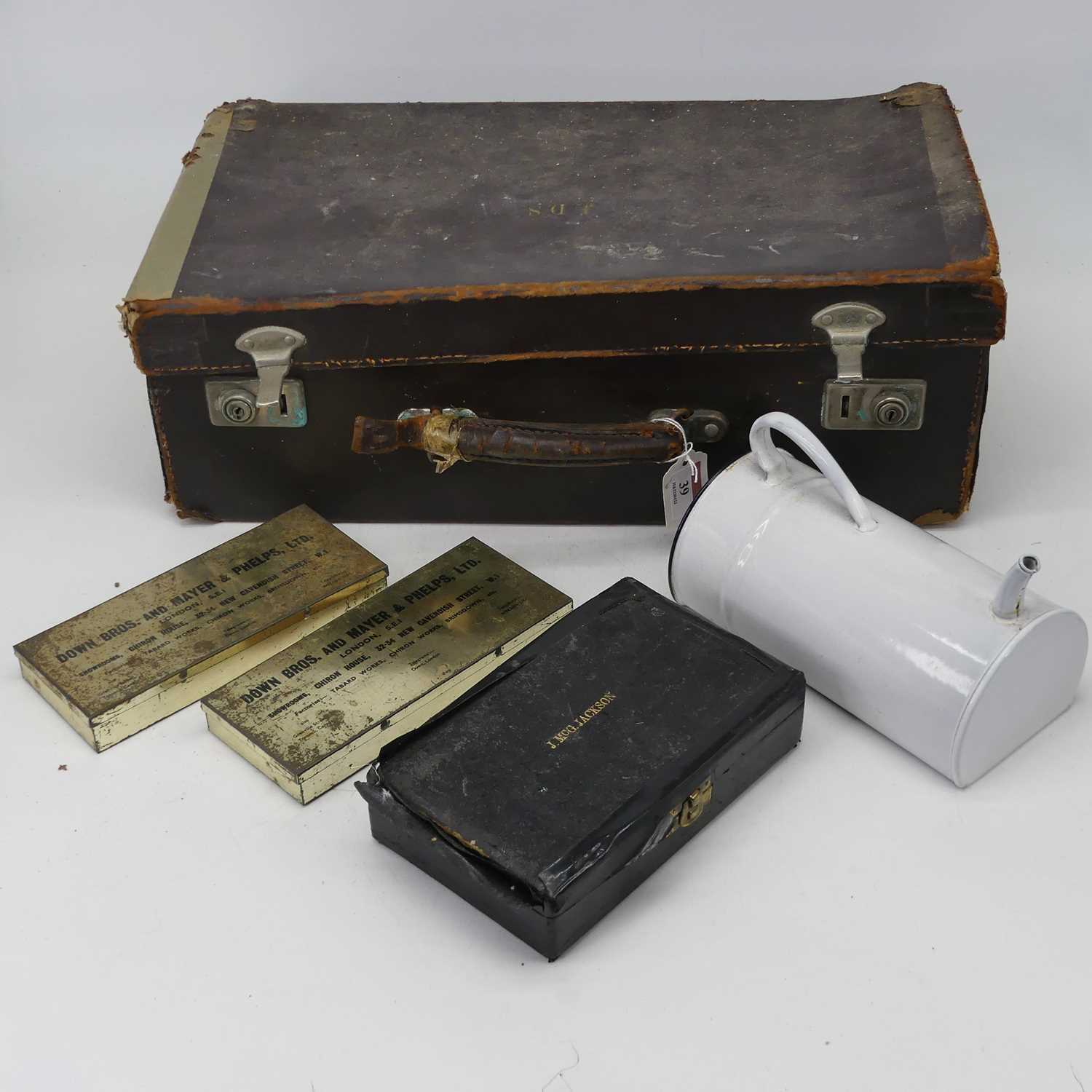 Lot 39 - A collection of assorted medical equipment, to...