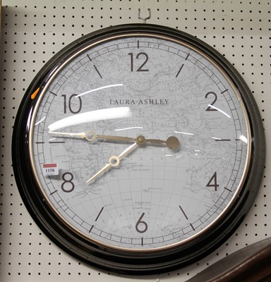 Lot 1158 - A contemporary Laura Ashley 'map of the world'...