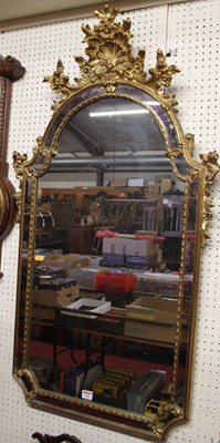 Lot 1163 - A contemporary French style floral gilt...