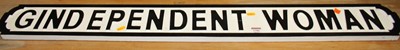 Lot 1286 - A contemporary painted wall signed titled...