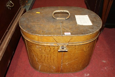 Lot 1262 - An early 20th century painted metal hinge top...