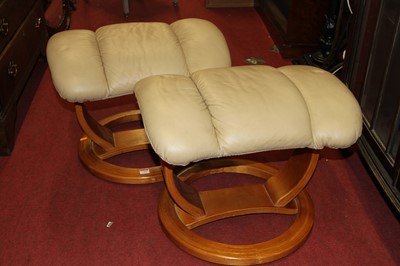 Lot 1269 - A pair of contemporary formed laminate framed...