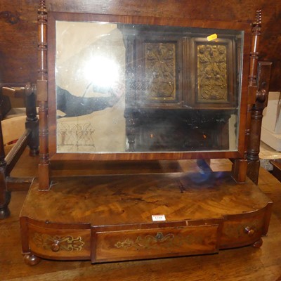 Lot 1348 - A Regency mahogany and cut brass inlaid swing...
