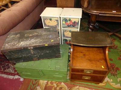 Lot 1379 - Occasional furniture to include; a pair of...
