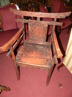 Lot 1395 - A contemporary Chinese red lacquered panelled...