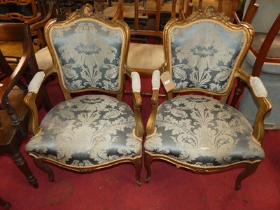 Lot 1412 - A pair of early 20th century floral carved...