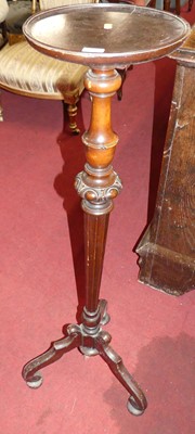 Lot 1417 - A circa 1900 mahogany circular topped...