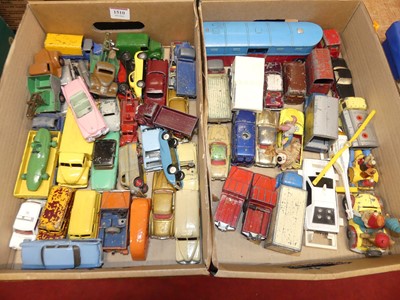 Lot 1510 - Two trays containing a quantity of mixed...