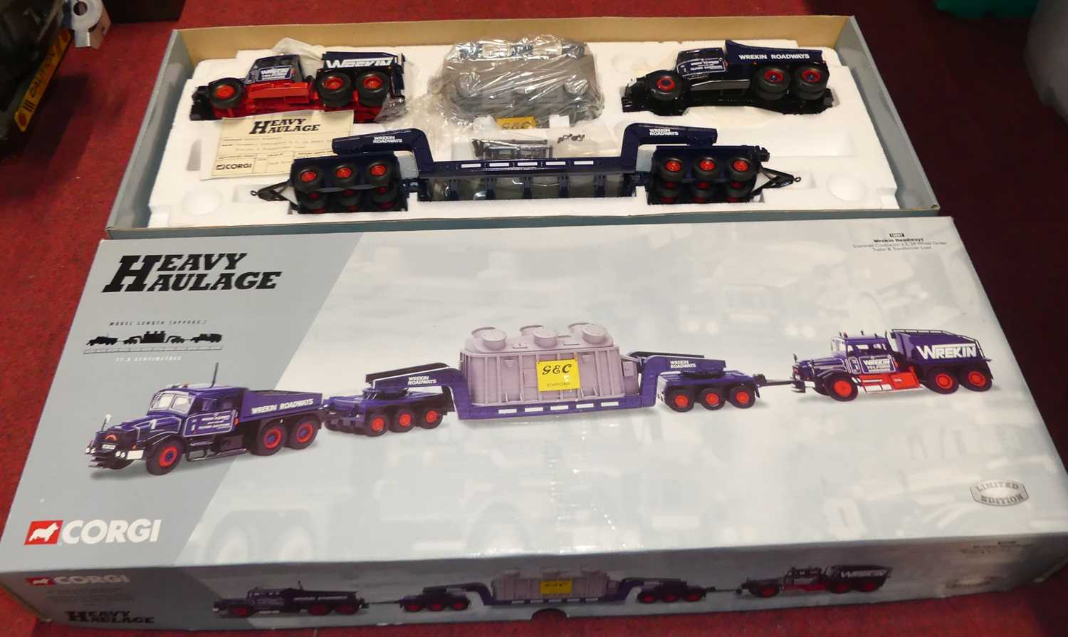 Lot 1529 - A Corgi Toys No. 18007 Wrekin Roadways boxed...