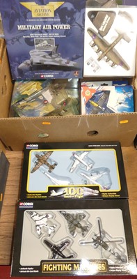 Lot 1553 - A quantity of mixed Aviation Archive and Corgi...