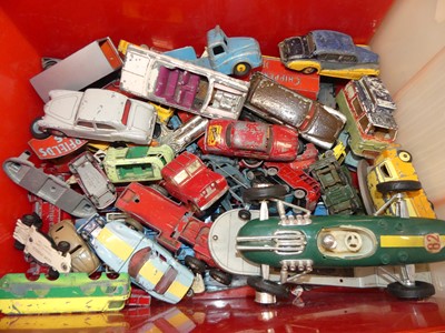 Lot 1560 - One box of mixed vintage diecast to include...