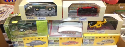 Lot 1565 - A collection of Vanguards and Corgi modern...