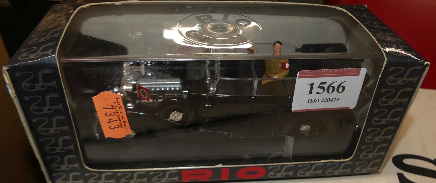 Lot 1566 - A Rio No. 64/P Mercedes Benz 770K Hitler's...
