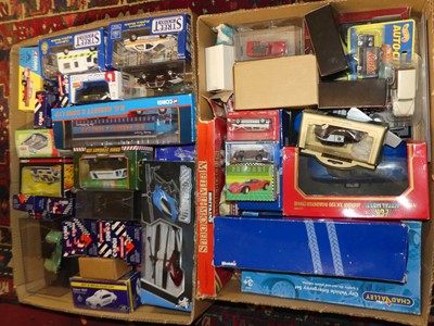 Lot 1588 - Two trays of mainly modern issue diecast to...