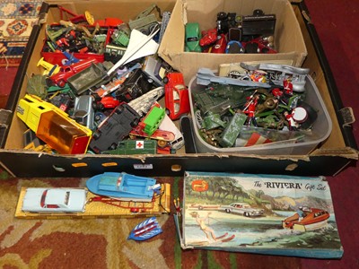 Lot 1591 - A quantity of mixed diecast vehicles, lead...