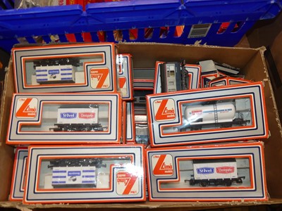 Lot 1601 - A collection of Lima 00 gauge items of rolling...