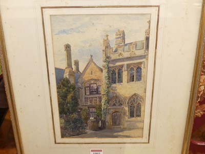 Lot 1003 - Henry Sheppard-Dale (1852-1921) - Vicars Close,...