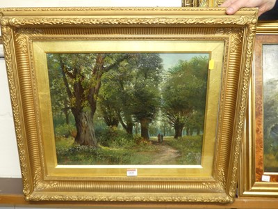 Lot 1023 - J. Lascelles - Chingford, Epping Forest, oil...