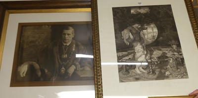 Lot 1024 - After William Holman Hunt - The Lady of...