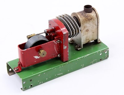 Lot 19 - Passall stationary horizontal hot air engine,...