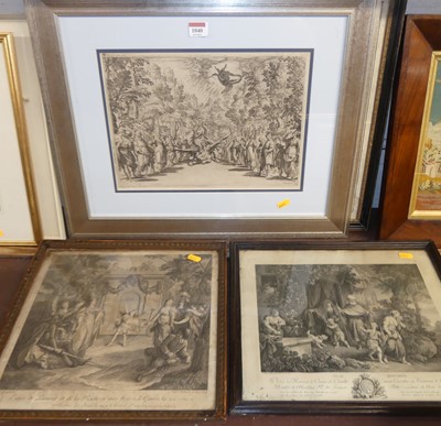 Lot 1040 - After Agastino Carracci - Intermezzo III,...